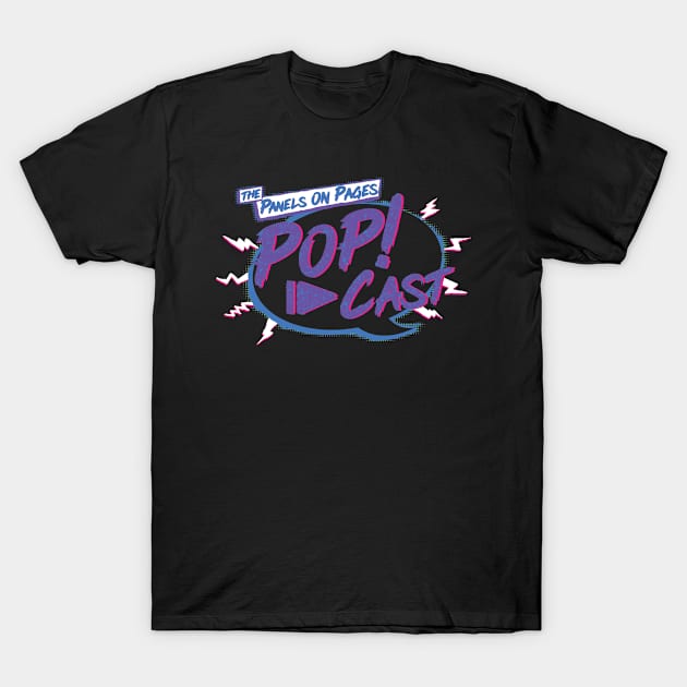 The Panels On Pages PoP!-Cast 2020 T-Shirt by PanelsOnPages